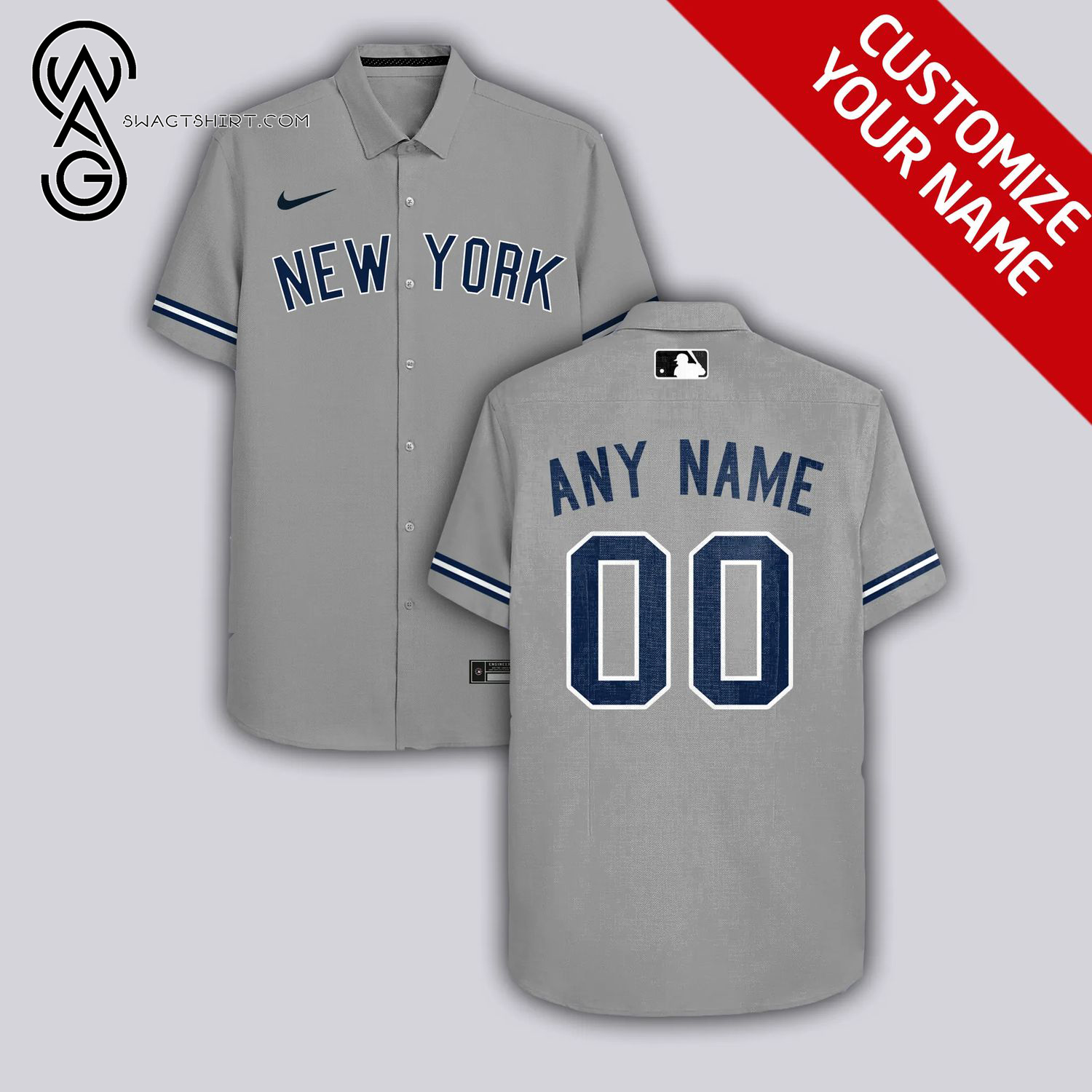 [Top Trending] New York Yankees MLB Full Printing Personalized Hawaiian Shirt